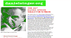 Desktop Screenshot of danielsinger.org